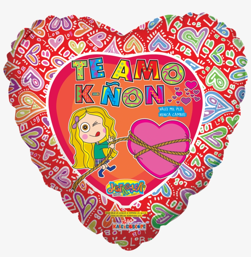 Distroller Te Amo Ca - Distroller Dia Del Amor Y La Amistad, transparent png