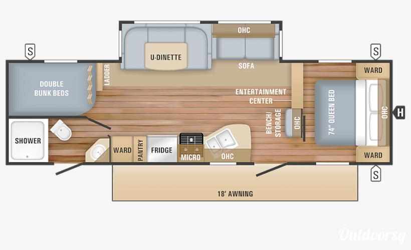 2018 Jayco Jay Flight 28bhbe Deer Park, Tx - Jayco Jay Flight Slx 287bhs, transparent png