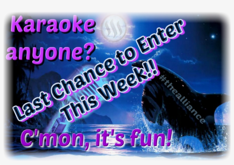 #thealliance Karaokecontest Last Chance - Killer Whale Art, transparent png