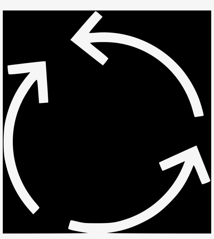 Cycle Arrow Cycle Icon Arrows Png White 920x980 Png Download Pngkit
