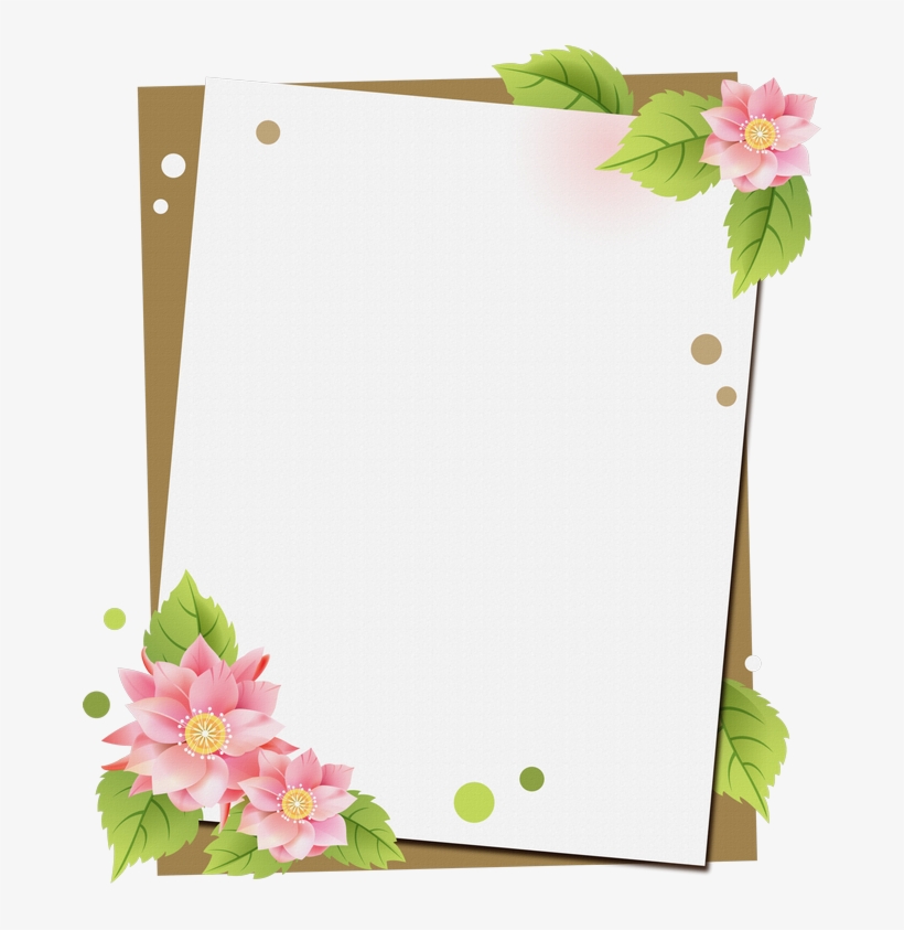 Фотки Borders And Frames, Borders For Paper, Paper - Decoradas Marco De Hoja, transparent png