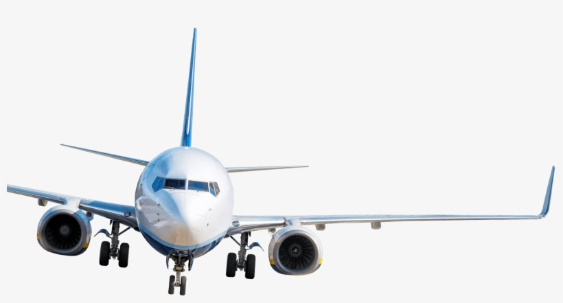 Air Plane - Obraz Na Plátně: Proudové Letadlo (černobílé) - 75x100, transparent png