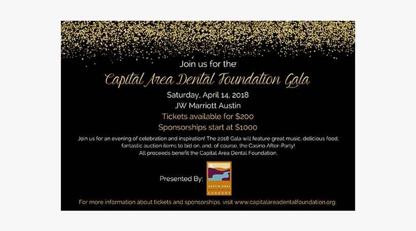 Last Chance To Buy April 14 Gala Tickets - Dentistry, transparent png