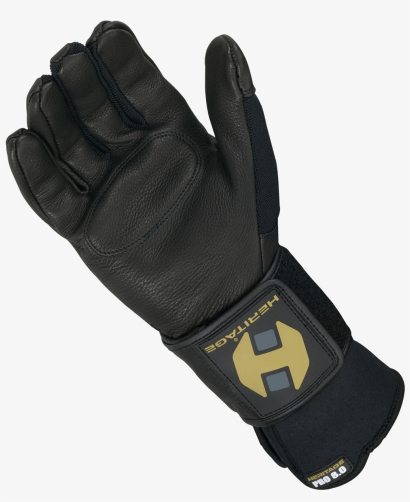 0 Bull Riding Glove Black - Rodeo Hard Heritage Pro 8.0 Bull Riding Glove (black), transparent png