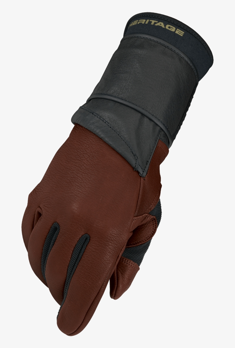 0 Bull Riding Glove Brown - Glove, transparent png