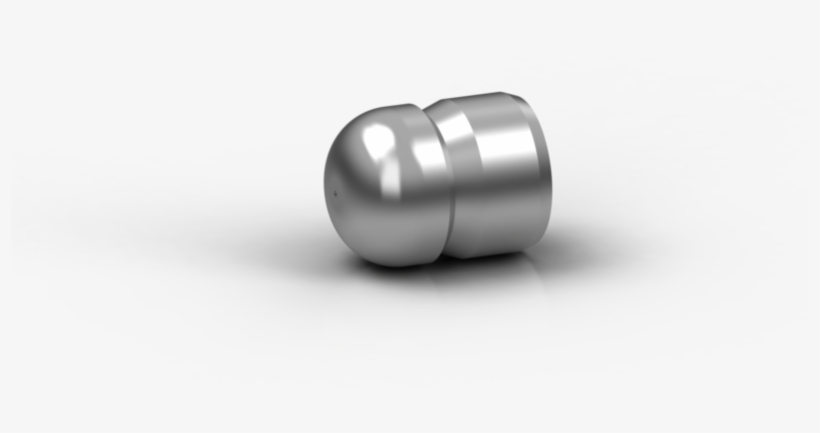 10-15k Button Tip Flex Lance Nozzle - Titanium Ring, transparent png