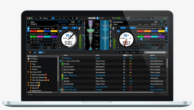 Serato Dj Pro Main Screen - New Serato Dj Pro, transparent png