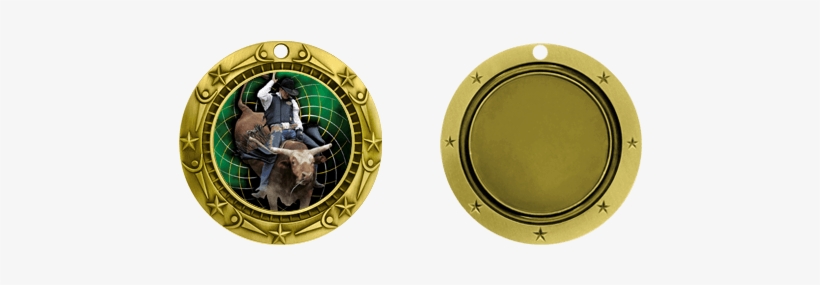Color Bull Riding Award Medals - Mvp Softball Medals, transparent png