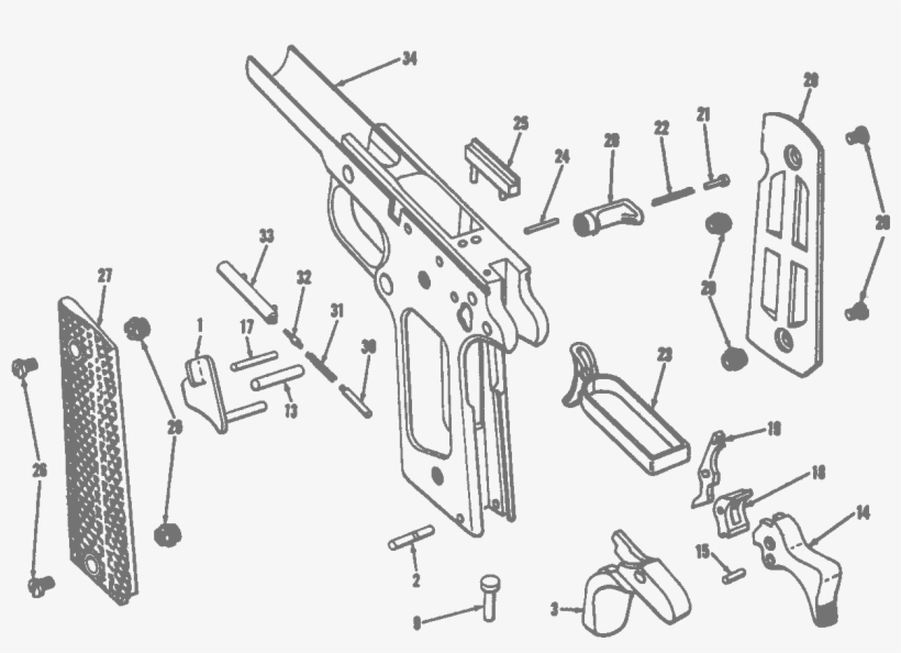 Install Instructions - Pistole Funktion, transparent png