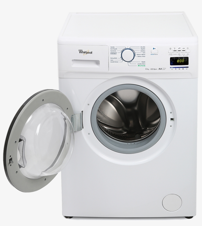 Free Whirlpool Png - Стиральная Машина Indesit Iwe 7105 B, transparent png