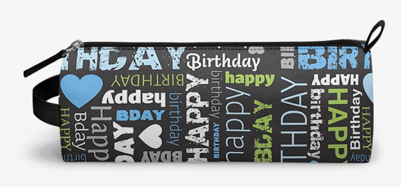 Dailyobjects Happy Birthday Type Elemental Pouch Buy - New Era Pinstripe Bowl, transparent png