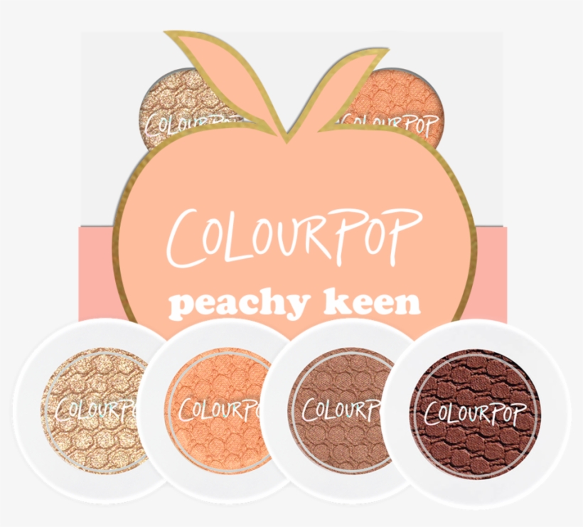 Colourpop Peachy Keen Eye Shadow Palette - Colour Pop Peachy Keen, transparent png