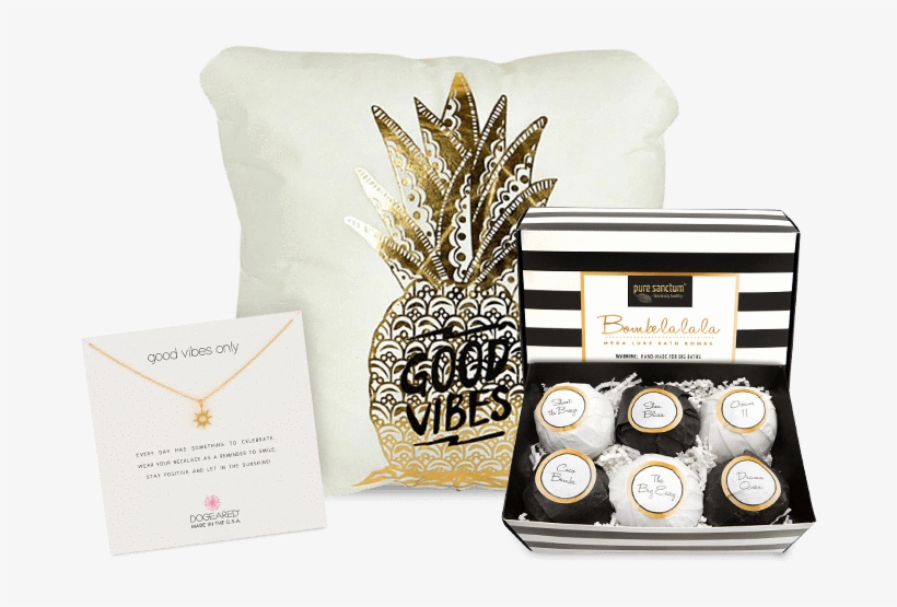 Good Vibes Only - Bath Bombs Gift Set - Luxury Bath Fizzies - Lush Size, transparent png