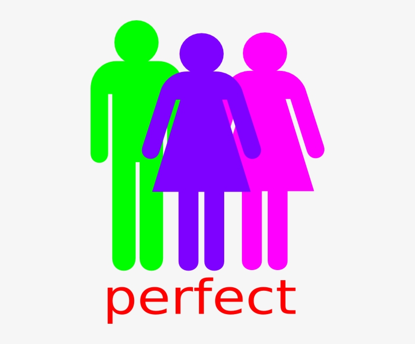 And 2 Girls Stick Figure - Male And Female Toilet Signs, transparent png