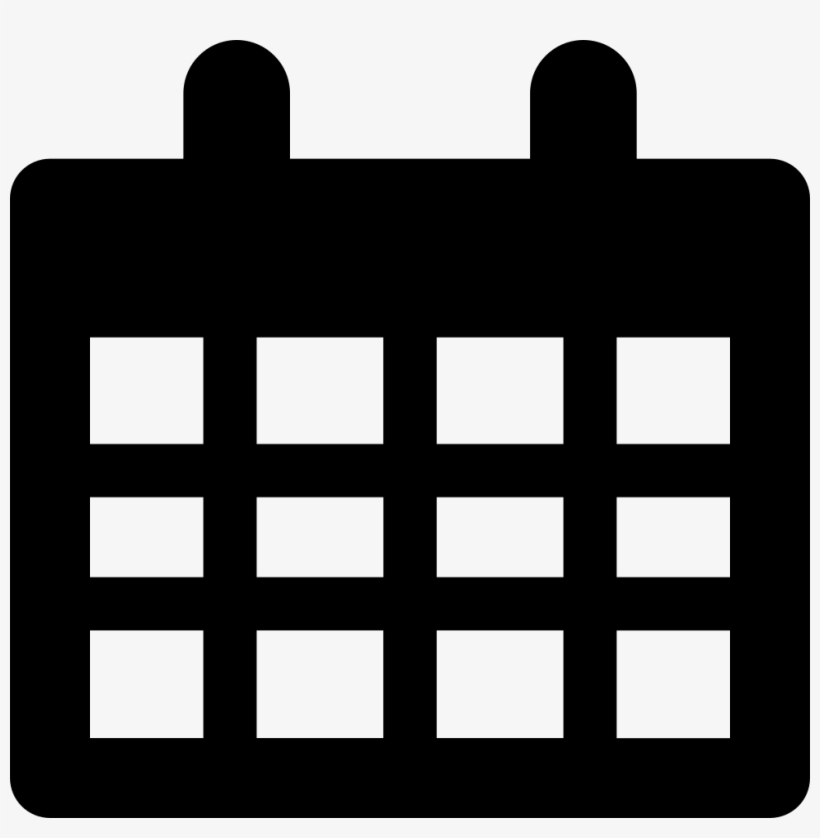 Clipart Resolution 980*954 - Calendario Silueta, transparent png