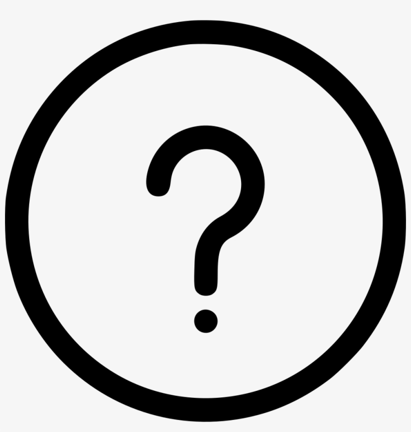 Question Answer Query Inquiry - Number Two In A Circle, transparent png