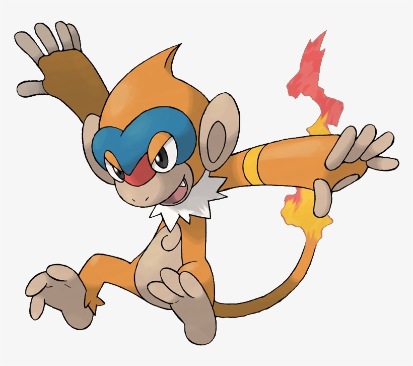 Pokemon Chimchar, transparent png