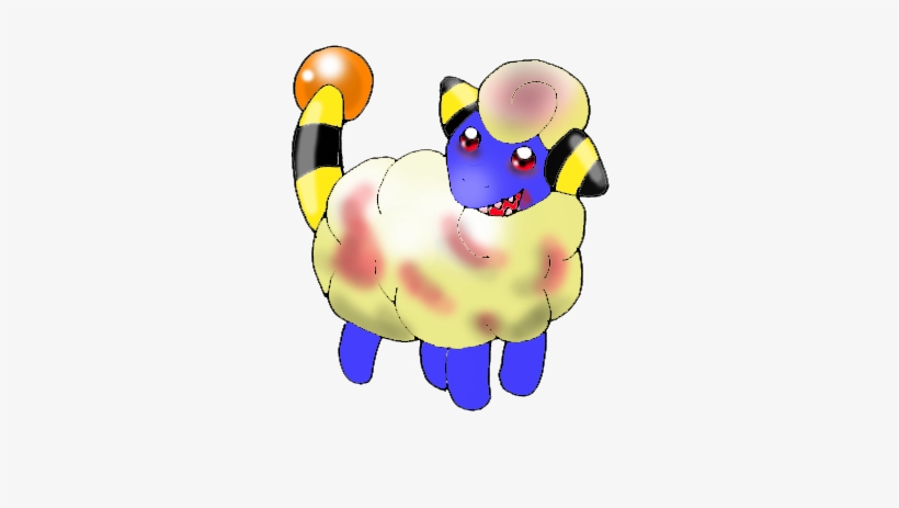 A Cute Horror Mareep Xd - Cartoon, transparent png