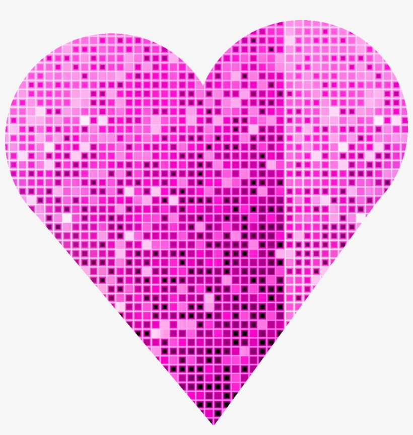 Download Disco Hearts Here - Disco Heart, transparent png