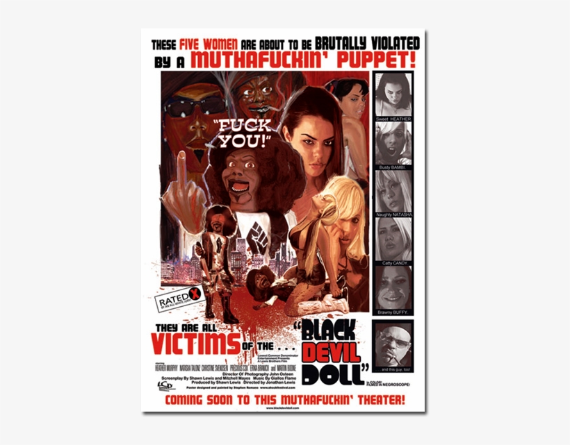Black Devil Doll - Film Black Devil Doll, transparent png