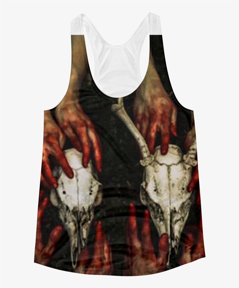 Women's Racerback Tank - Macabre, transparent png