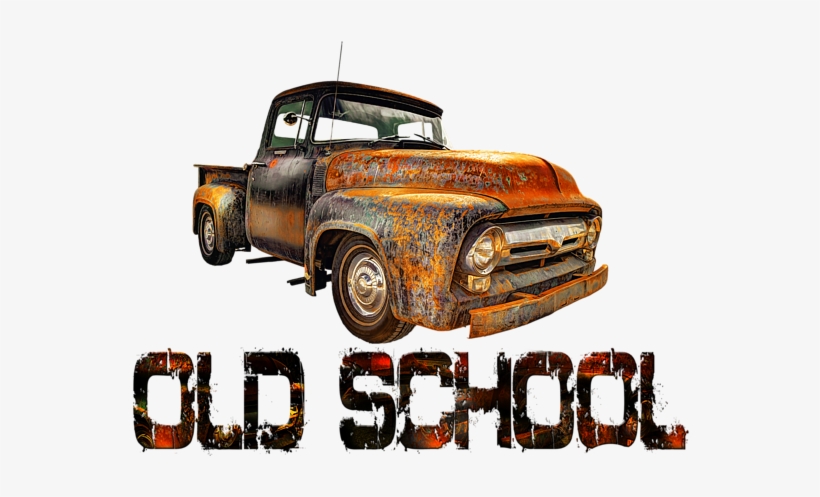 Click And Drag To Re-position The Image, If Desired - Vintage Pickup Truck, transparent png