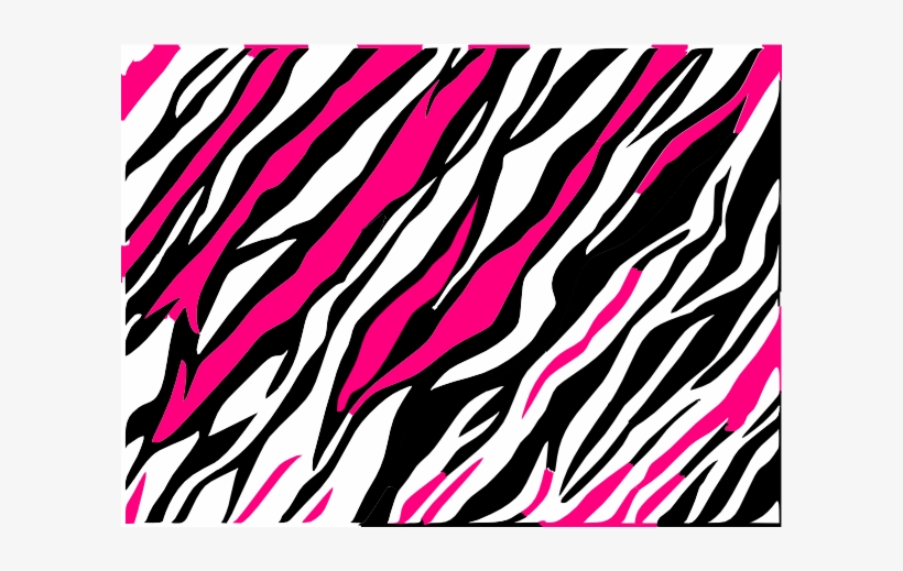 Pink Black Zebra Print, transparent png