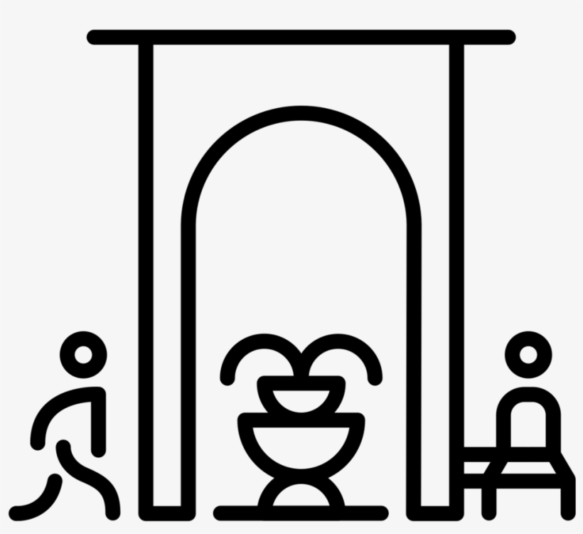 Public Space, transparent png