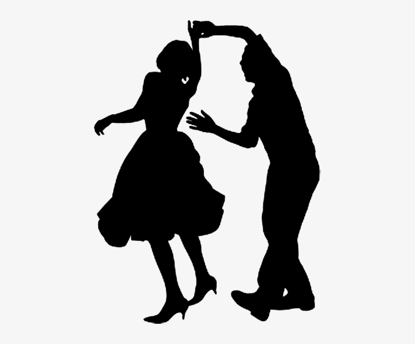 Dance And Demos - Swing Dance Silhouette Png, transparent png