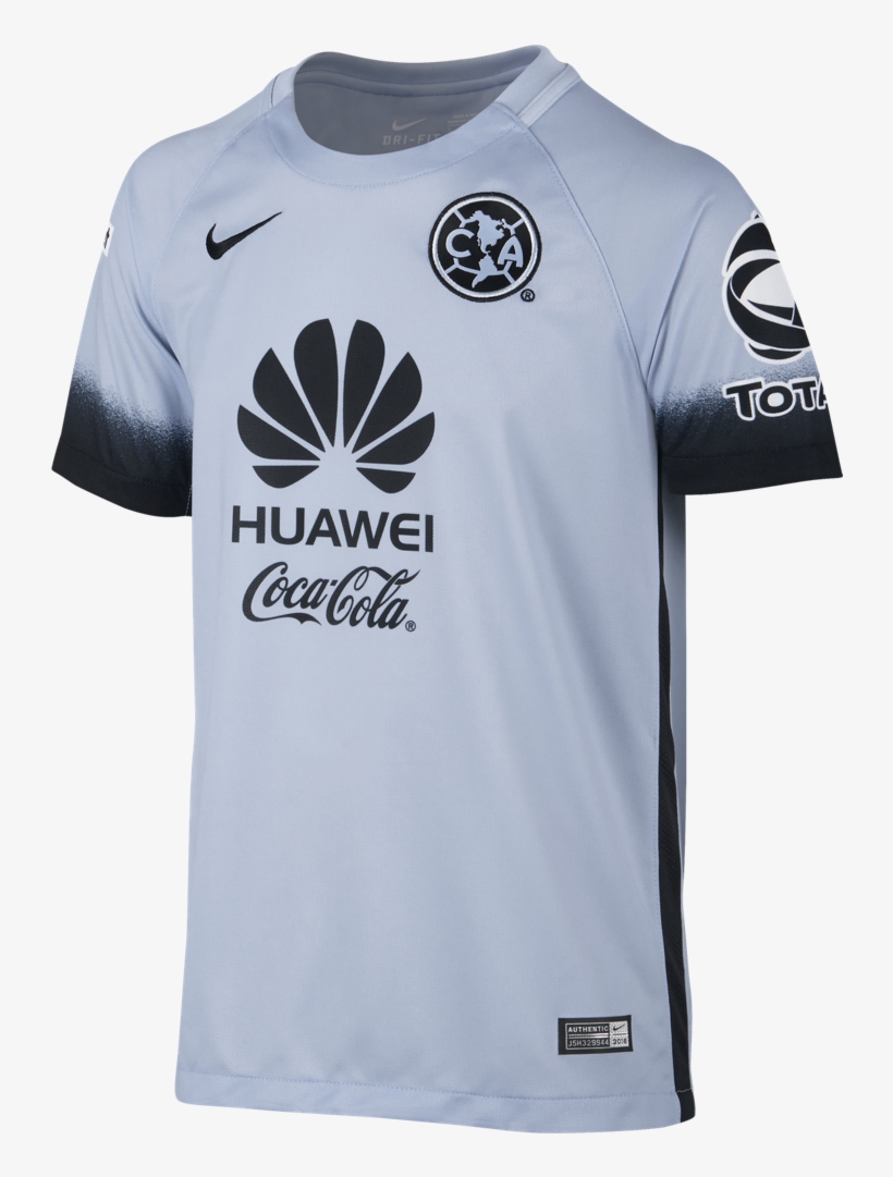 Club America Stadium Decept Porpoise/black//black - Club America 2015 Jersey, transparent png