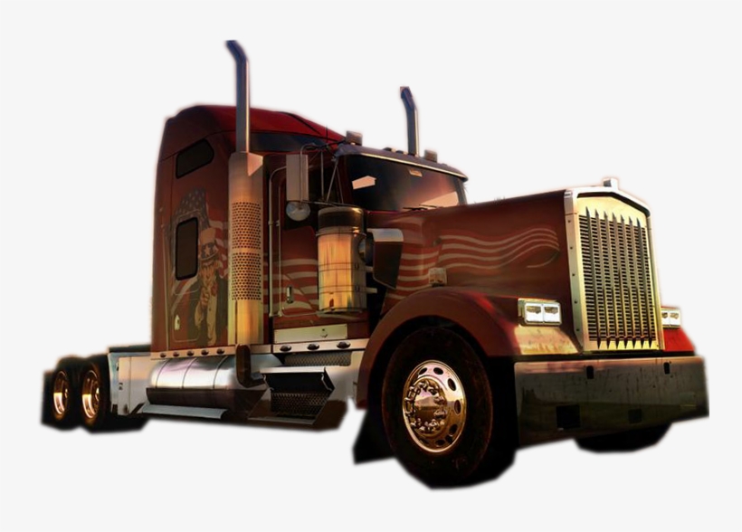 4k American Truck, transparent png
