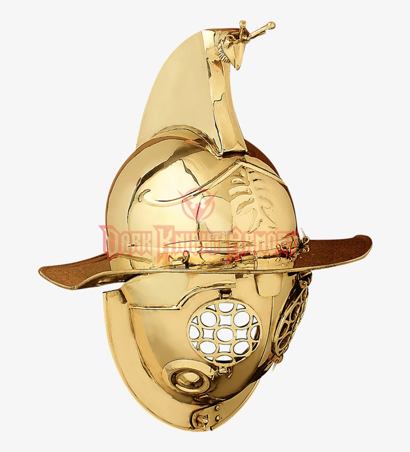 Gladiator Thraex Helmet - Thraex Gladiateur, transparent png