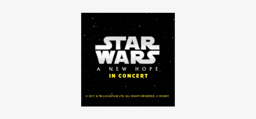Kalamazoo Symphony Orchestra Signs Another Three-year - Star Wars A New Hope In Concert, transparent png