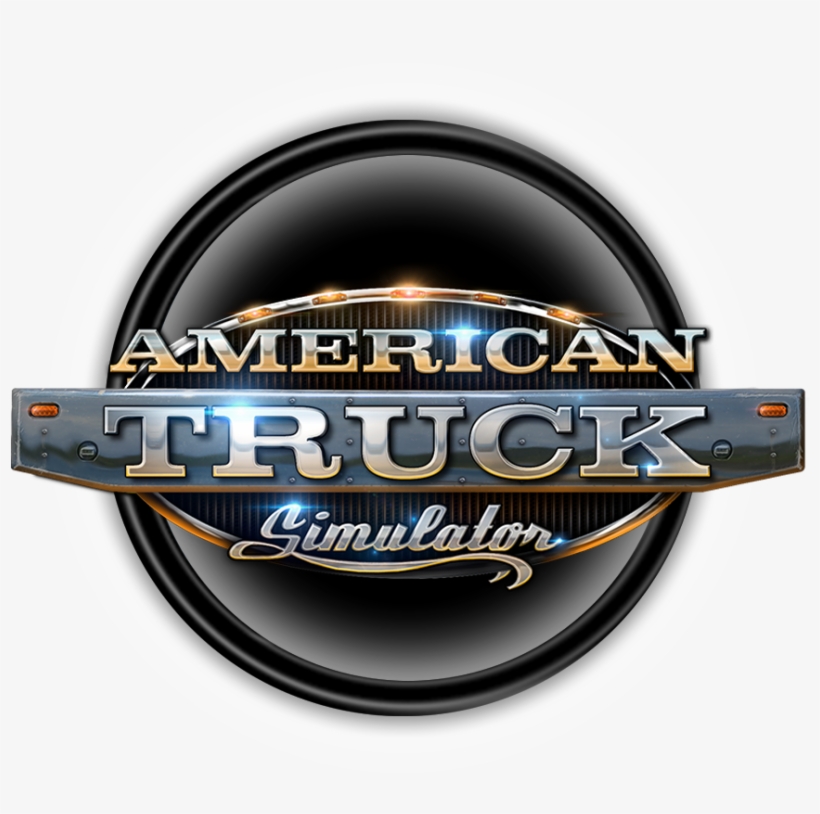 American Truck Simulator Logo Png, transparent png