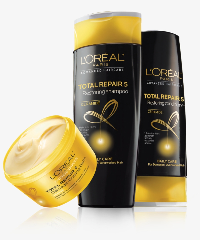 Loreal Products - Loreal Paris Advanced Total Repair Extreme Reconstructing, transparent png