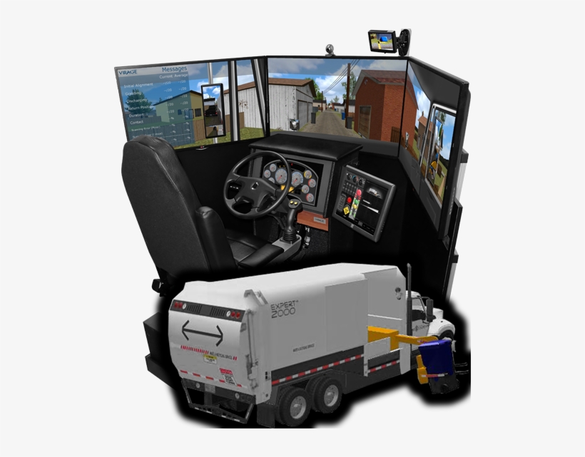 Vs600m Refuse Waste Truck Simulator - American Truck Simulator Garbsge Truck, transparent png