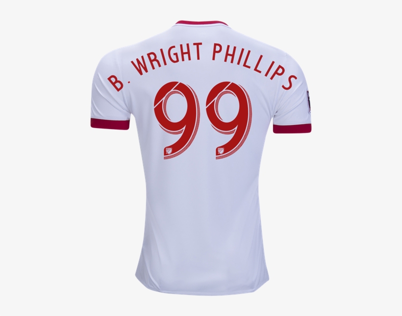 New York Red Bulls 17/18 Home Jersey B - B.wright-phillips #99 New York Red Bulls Home 2017/2018, transparent png