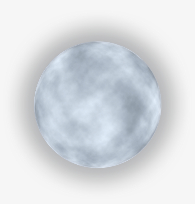 Ftestickers Moon Glowing Luminous - Moon, transparent png