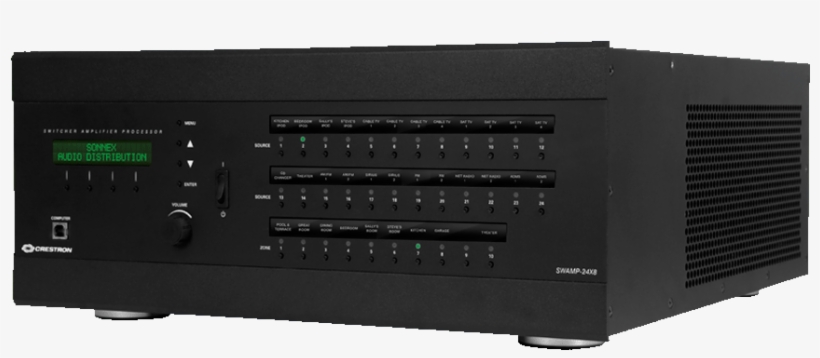 Crestron Control Systems Swamp-24x8 Sonnex® Multiroom - Crestron Sonnex, transparent png
