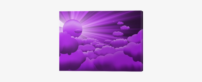 Sunset On Cloud - Sunset, transparent png