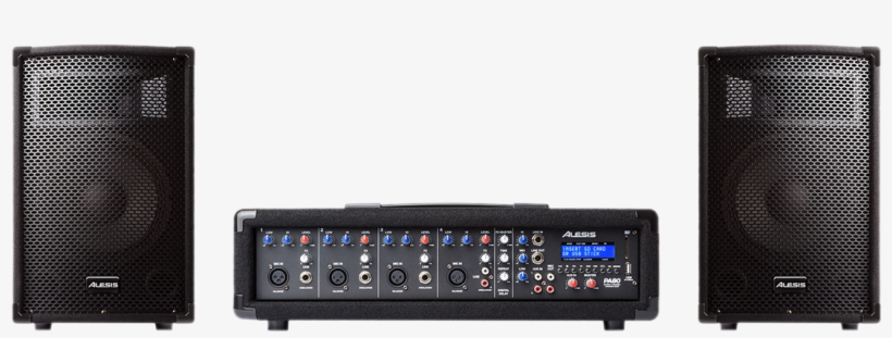 Alesis Pa System In A Box 280w Portable Pa, transparent png