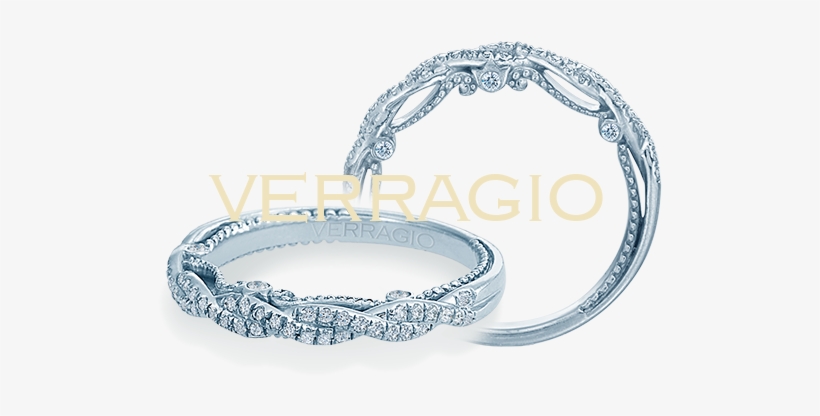 Verragio Insignia-7074w Platinum Wedding Ring / Band, transparent png