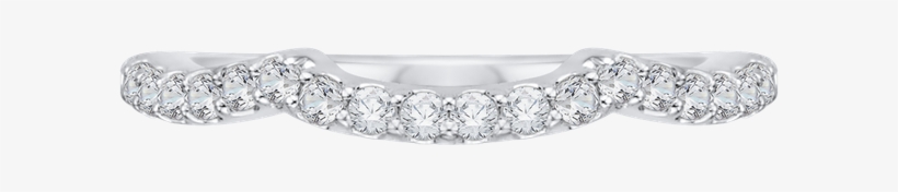 Carizza 18k White Gold Carizza Wedding Band - Wedding Ring, transparent png