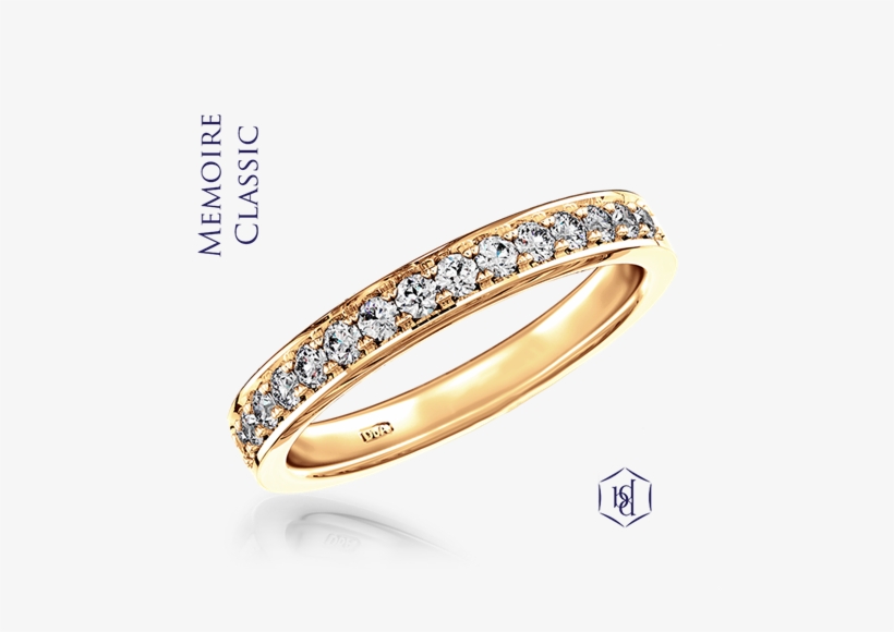 Round Brilliant Cut 18ct Yellow Gold Bridal Diamond - Diamond By Appointment 18ct Yellow Gold 0.15ct Brilliant, transparent png