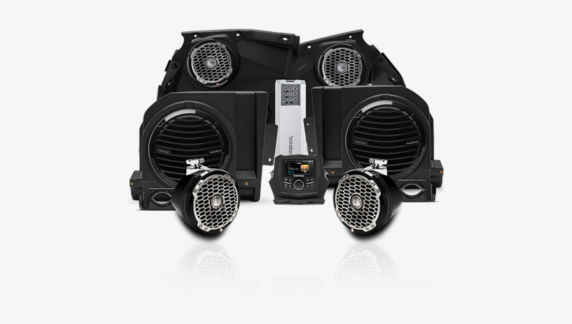 Can-am Kits - Kicker Kmc20 Marine Digital Media Receiver/stereo+bluetooth+rockford, transparent png
