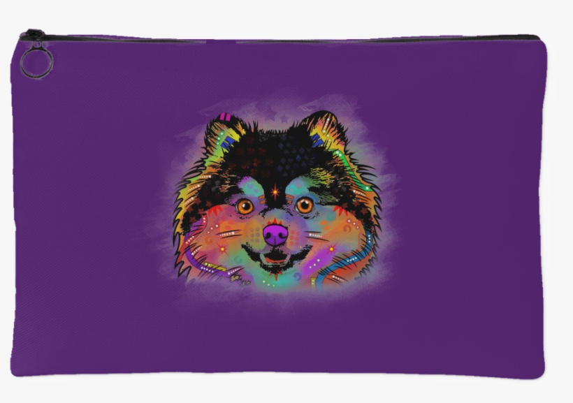 Pomeranian Accessory Pouch, Royal Purple - Mane, transparent png