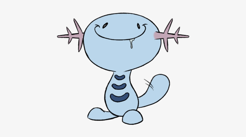 Til The Axolotl Can Be Forced To Transform Into Its - Wooper, transparent png