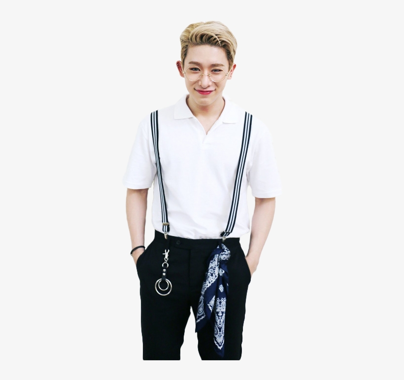 #monsta X 2017 #monsta X #monstax #monsta X Hyungwon - Wonho Suspenders, transparent png