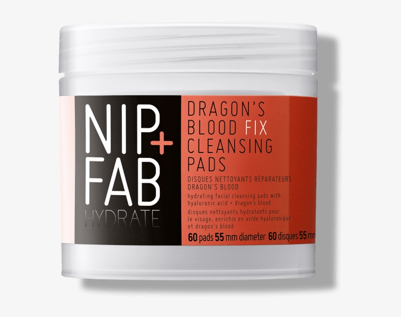 Dragon's Blood Fix Cleansing Pads Nip Fab - Nip+fab Dragon's Blood Fix Cleansing 60 Pads, transparent png