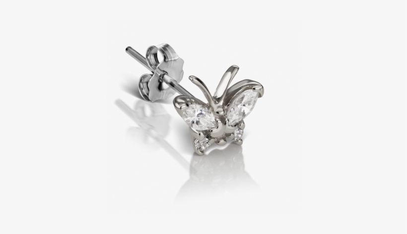 Maria Tash Butterfly Earring, transparent png